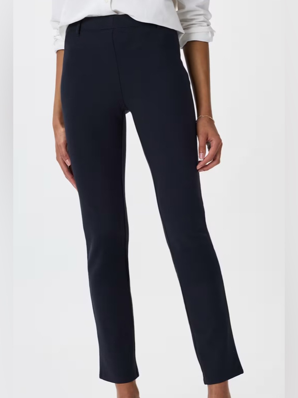 Quince Ultra-Stretch Ponte Straight Leg Pants